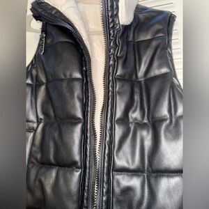 Black Puffer Vest
